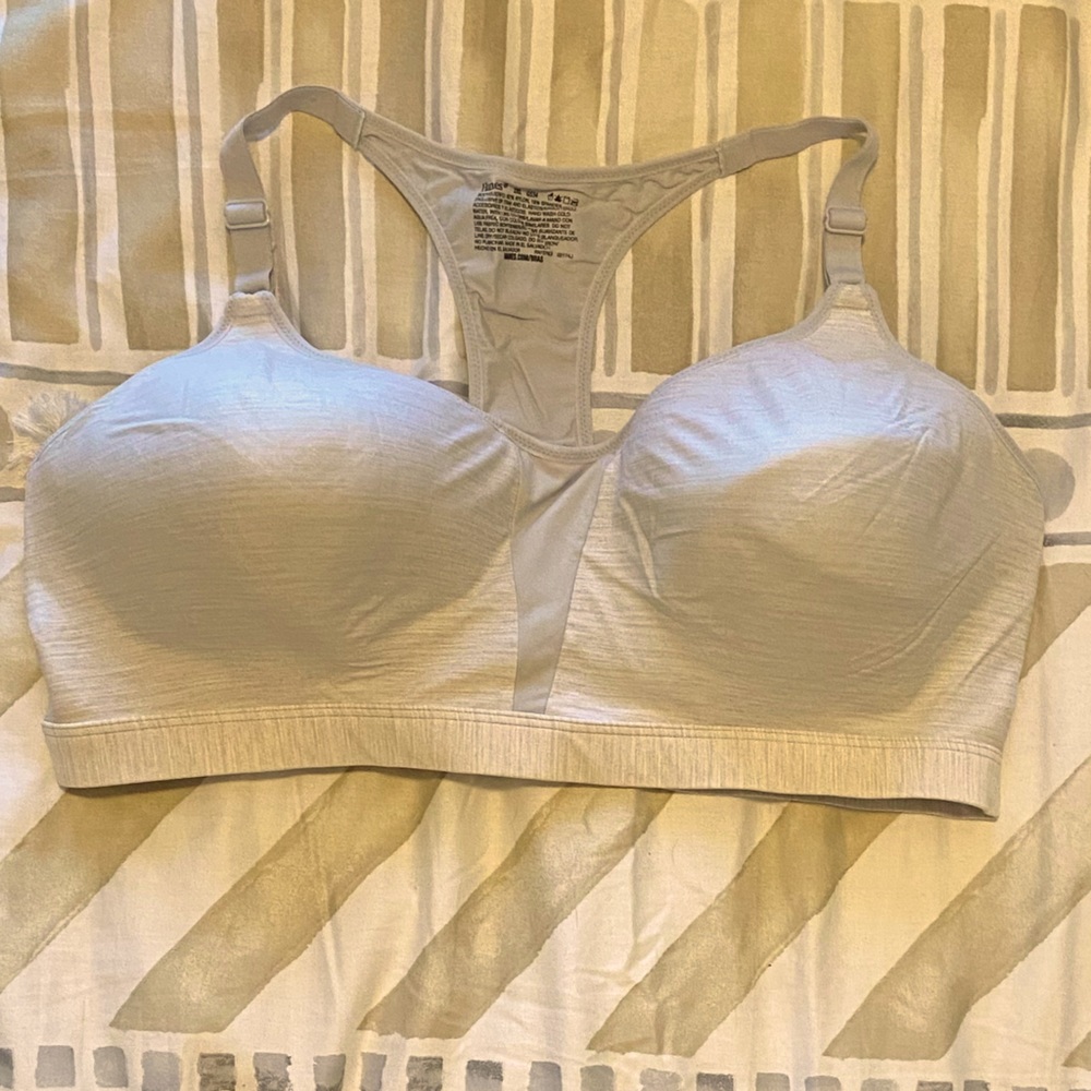 Like New Hanes Racerback bra grey